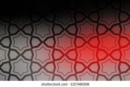 Dark Red vector texture with beautiful stars. Modern geometrical abstract illustration with stars. Pattern for wrapping gifts.