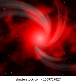 Dark Red vector texture with beautiful stars. Shining colorful illustration with small and big stars. Best design for your ad, poster, banner.