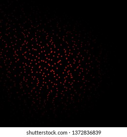 Dark Red vector texture with beautiful stars. Shining colorful illustration with small and big stars. Pattern for new year ad, booklets.