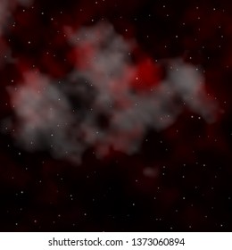 Dark Red vector texture with beautiful stars. Modern geometric abstract illustration with stars. Theme for cell phones.