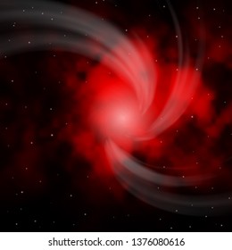 Dark Red vector texture with beautiful stars. Modern geometric abstract illustration with stars. Best design for your ad, poster, banner.