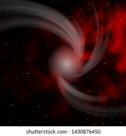 Dark Red vector texture with beautiful stars. Blur decorative design in simple style with stars. Best design for your ad, poster, banner.