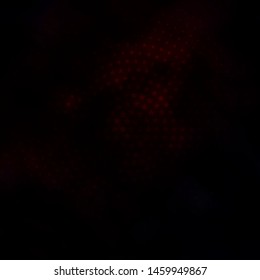 Dark Red vector texture with beautiful stars. Blur decorative design in simple style with stars. Theme for cell phones.