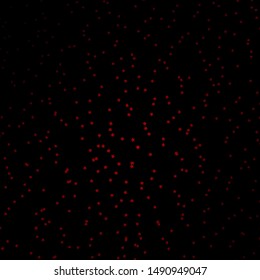 Dark Red vector texture with beautiful stars. Shining colorful illustration with small and big stars. Pattern for new year ad, booklets.