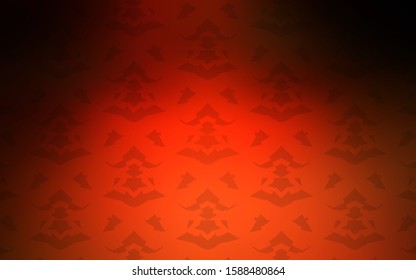 Dark Red vector texture with beautiful stars. Modern geometrical abstract illustration with stars. Pattern for websites, landing pages.