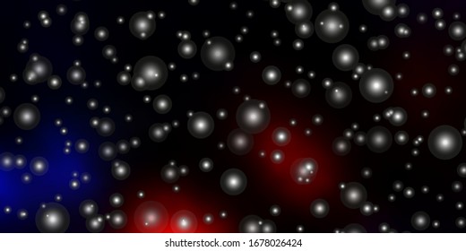 Dark Red vector texture with beautiful stars. Colorful illustration with abstract gradient stars. Theme for cell phones.