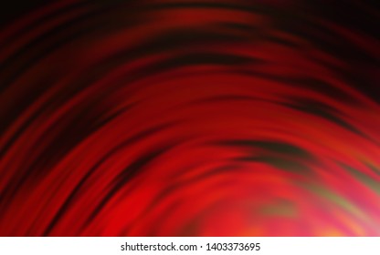 Dark Red vector texture with bent lines. Shining colorful illustration in simple style. Template for cell phone screens.