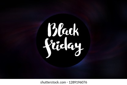 Dark Red vector texture with a black hole, galaxy. Gradient colorful illustration with a black hole, stars. Pattern for posters, banners of sales.