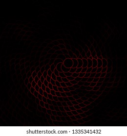 Dark Red vector texture with circles. Abstract illustration with colorful spots in nature style. Design for your commercials.
