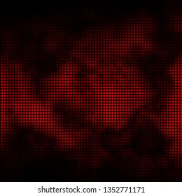 Dark Red vector texture with circles. Abstract colorful disks on simple gradient background. Pattern for wallpapers, curtains.