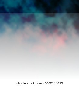 Dark Red vector texture with cloudy sky. Colorful illustration with abstract gradient clouds. Template for landing pages.