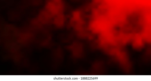 Dark Red vector texture with cloudy sky. Illustration in abstract style with gradient clouds. Colorful pattern for appdesign.