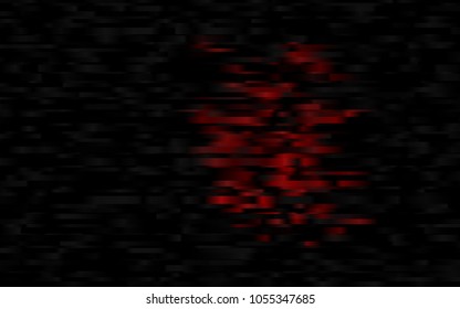 Dark Red vector texture with colored lines. Glitter abstract illustration with colored sticks. The pattern can be used for websites.