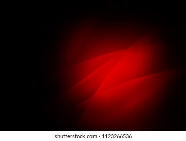 Dark Red vector texture with colored lines. Lines on blurred abstract background with gradient. The pattern can be used as ads, poster, banner for commercial.
