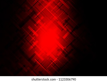 Dark Red vector texture with colored lines. Glitter abstract illustration with colored sticks. Best design for your ad, poster, banner.