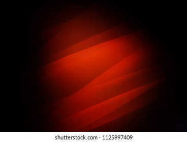 Dark Red vector texture with colored lines. Decorative shining illustration with lines on abstract template. Best design for your ad, poster, banner.