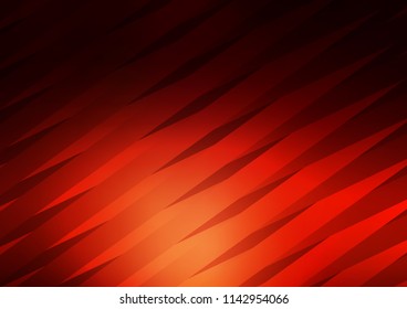 Dark Red vector texture with colored lines. Decorative shining illustration with lines on abstract template. The pattern can be used for busines ad, booklets, leaflets