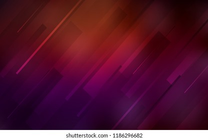 Dark Red vector texture with colored lines. Shining colored illustration with sharp stripes. The pattern for ad, booklets, leaflets.