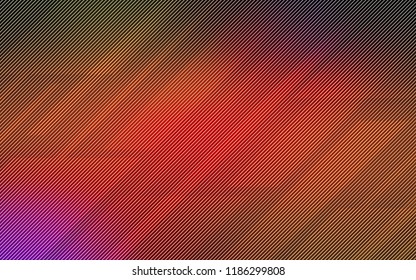 Dark Red vector texture with colored lines. Glitter abstract illustration with colored sticks. Pattern for your busines websites.