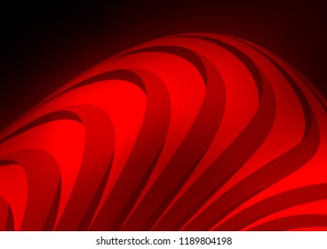 Dark Red vector texture with colored lines. Modern geometrical abstract illustration with staves. The template can be used as a background.