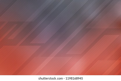 Dark Red vector texture with colored lines. Shining colored illustration with sharp stripes. The pattern for ad, booklets, leaflets.