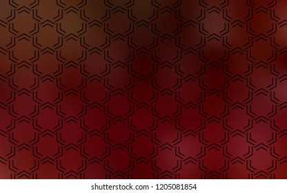 Dark Red vector texture with colored lines. Glitter abstract illustration with colored sticks. Template for your beautiful backgrounds.