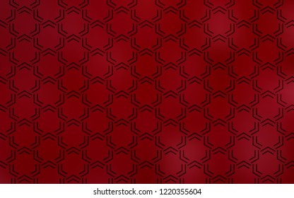 Dark Red vector texture with colored lines. Blurred decorative design in simple style with lines. Smart design for your business advert.