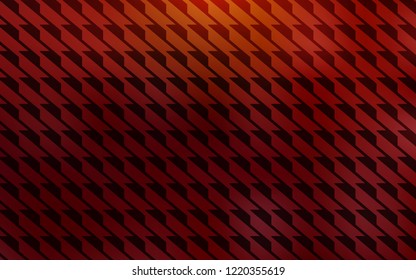 Dark Red vector texture with colored lines. Glitter abstract illustration with colorful sticks. Smart design for your business advert.