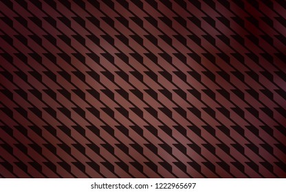 Dark Red vector texture with colored lines. Colorful shining illustration with lines on abstract template. Template for your beautiful backgrounds.