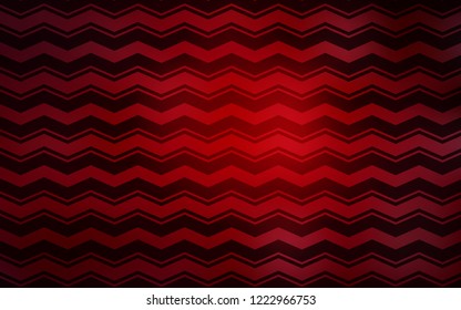 Dark Red vector texture with colored lines. Modern geometrical abstract illustration with Lines. Pattern for your busines websites.