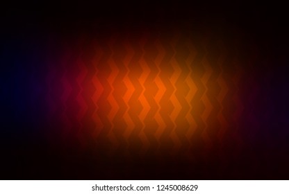 Dark Red vector texture with colored lines. Colorful shining illustration with lines on abstract template. Pattern for your busines websites.