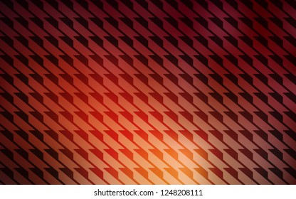 Dark Red vector texture with colored lines. Blurred decorative design in simple style with lines. Smart design for your business advert.