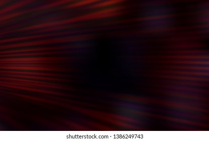 Dark Red vector texture with colored lines. Modern geometrical abstract illustration with Lines. Smart design for your business advert.