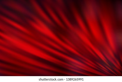 Dark Red vector texture with colored lines. Shining colored illustration with sharp stripes. Pattern for ads, posters, banners.