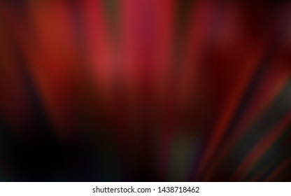 Dark Red vector texture with colored lines. Shining colored illustration with sharp stripes. Smart design for your business advert.