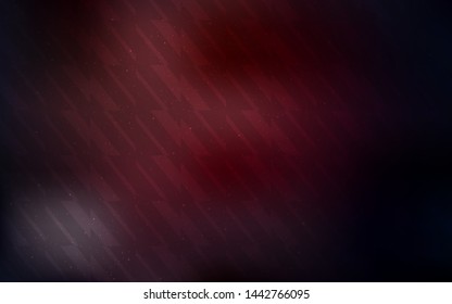 Dark Red vector texture with colored lines. Shining colored illustration with sharp stripes. Best design for your ad, poster, banner.