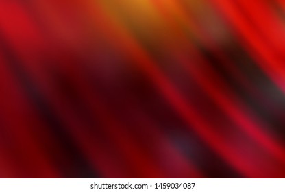 Dark Red vector texture with colored lines. Colorful shining illustration with lines on abstract template. Best design for your ad, poster, banner.