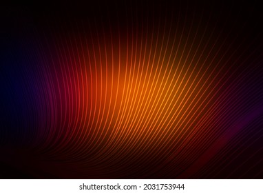 Dark Red vector texture with colored lines. Glitter abstract illustration with colorful sticks. Pattern for ads, posters, banners.