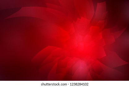 Dark Red vector texture with colorful hexagons. Colorful hexagons on white backdrop. New template for your brand book.