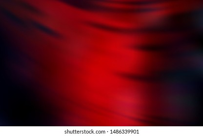 Dark Red vector texture with curved lines. Creative illustration in halftone style with gradient. Abstract design for your web site.