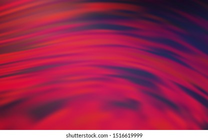 Dark Red vector texture with curved lines. A circumflex abstract illustration with gradient. A new texture for your  ad, booklets, leaflets.