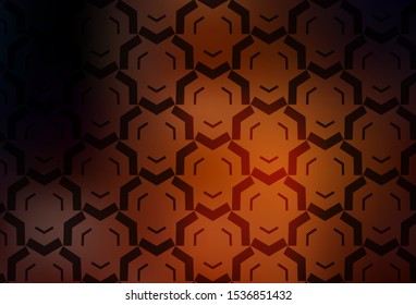 Dark Red vector texture with curved lines. Colorful illustration in simple style with gradient. A completely new design for your business.