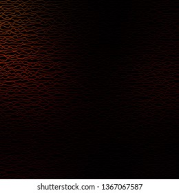 Dark Red vector texture with curves. Illustration in abstract style with gradient curved.  Template for cellphones.