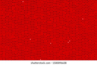 Dark Red vector texture with disks. Blurred bubbles on abstract background with colorful gradient. Design for posters, banners.