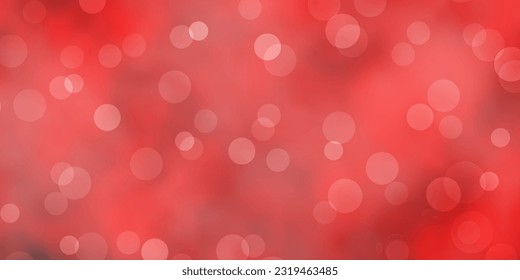 Dark Red vector texture with disks. Abstract illustration with colorful spots in nature style. Design for your commercials.
