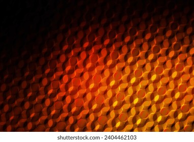 Textura del vector rojo oscuro con discos. Hermosa ilustración de color con círculos borrosos en estilo natural. Patrón para sitios web hermosos.