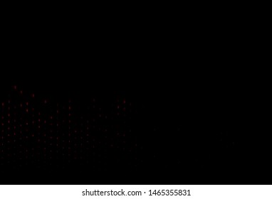 Dark Red vector texture with financial symbols. Blurred design in with symbols of dollar, USD, usa. The pattern can be used as ads, poster, banner for payments.