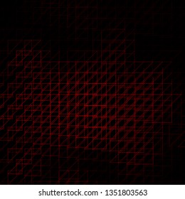 Dark Red vector texture with lines. Gradient abstract design in simple style with sharp lines. Pattern for ads, commercials.