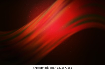 Dark Red vector texture with milky way stars. Blurred decorative design in simple style with galaxy stars. Template for cosmic backgrounds.