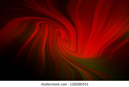 Dark Red vector texture with milky way stars. Blurred decorative design in simple style with galaxy stars. Smart design for your business advert.